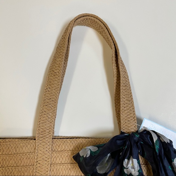 NWT Draper James Everyday Straw Bag - Picture 5 of 11